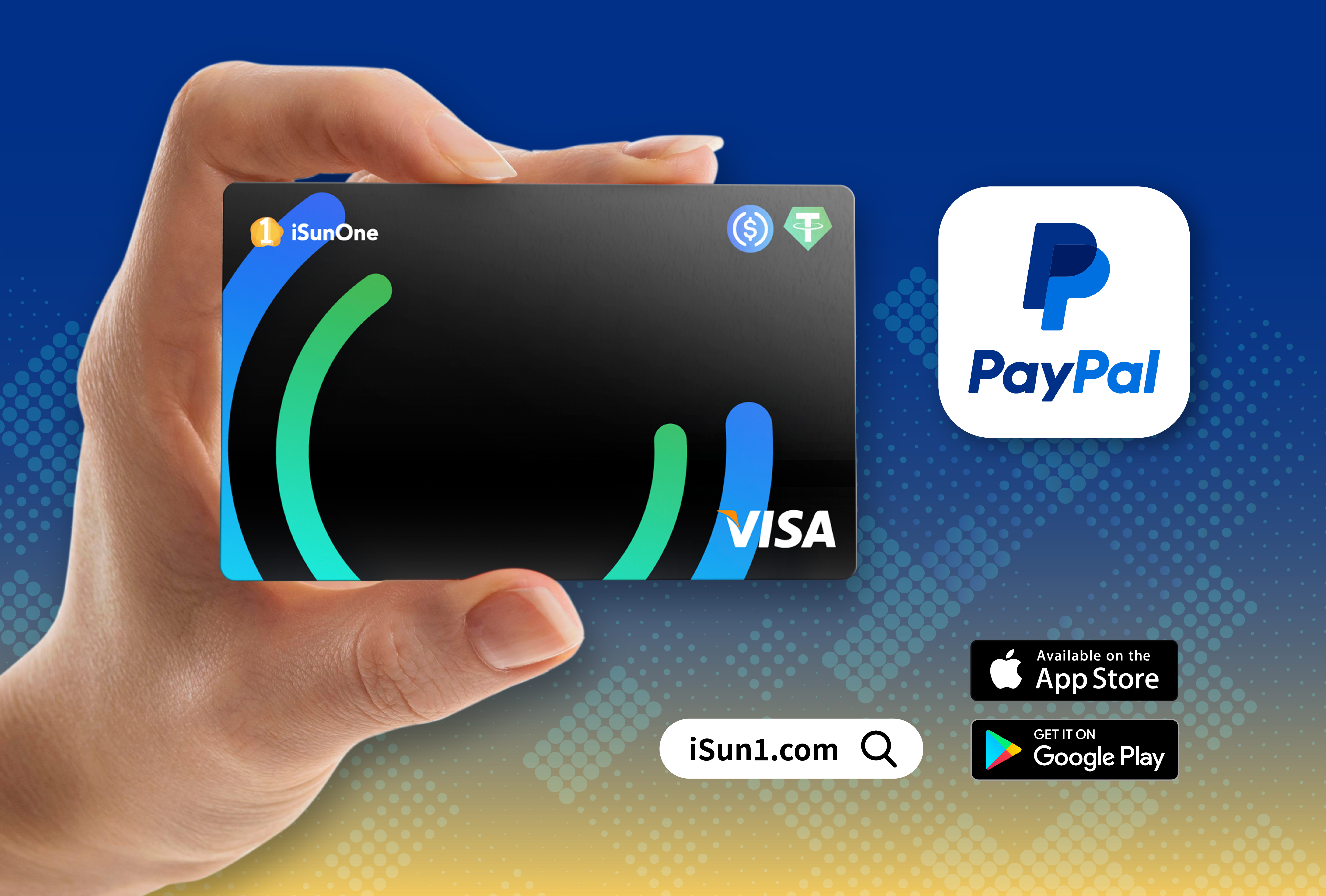 如何於Paypal註冊並使用iSunOne全球Visa卡
